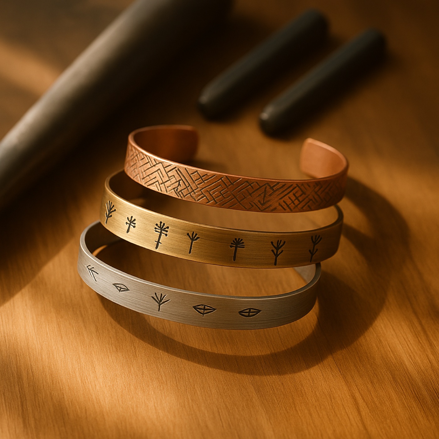 Metal Cuff Workshop at Muse & Co.