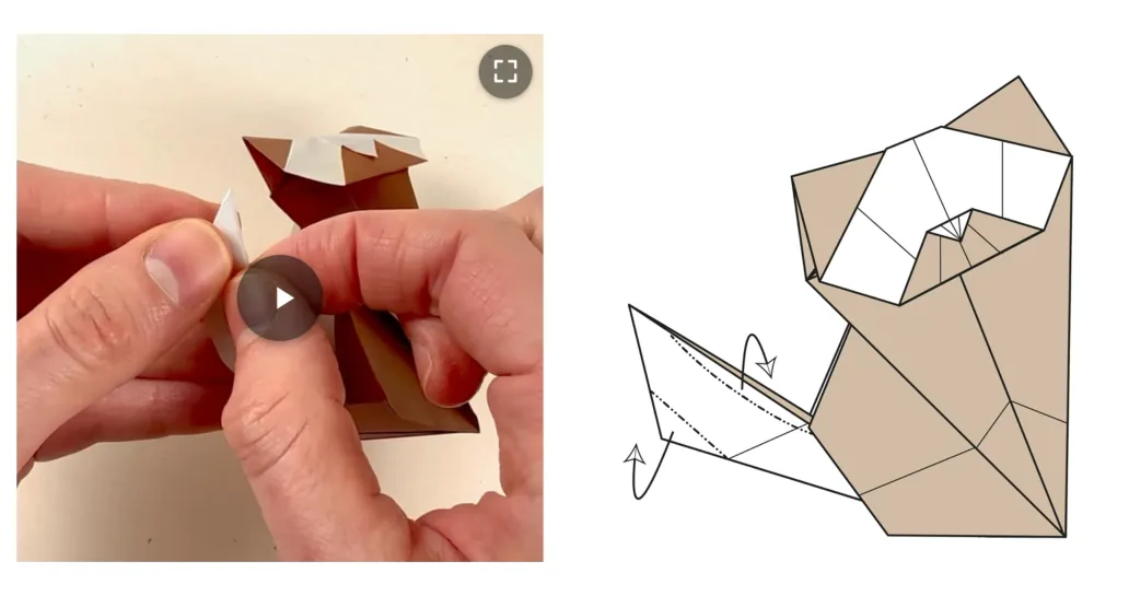 Wednesday Origami: Fold a Cat at Muse & Co.