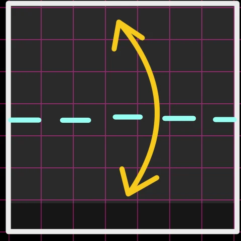 Step 1: Valley fold the square in half horizontally, then unfold. Original illustrated folding diagram.