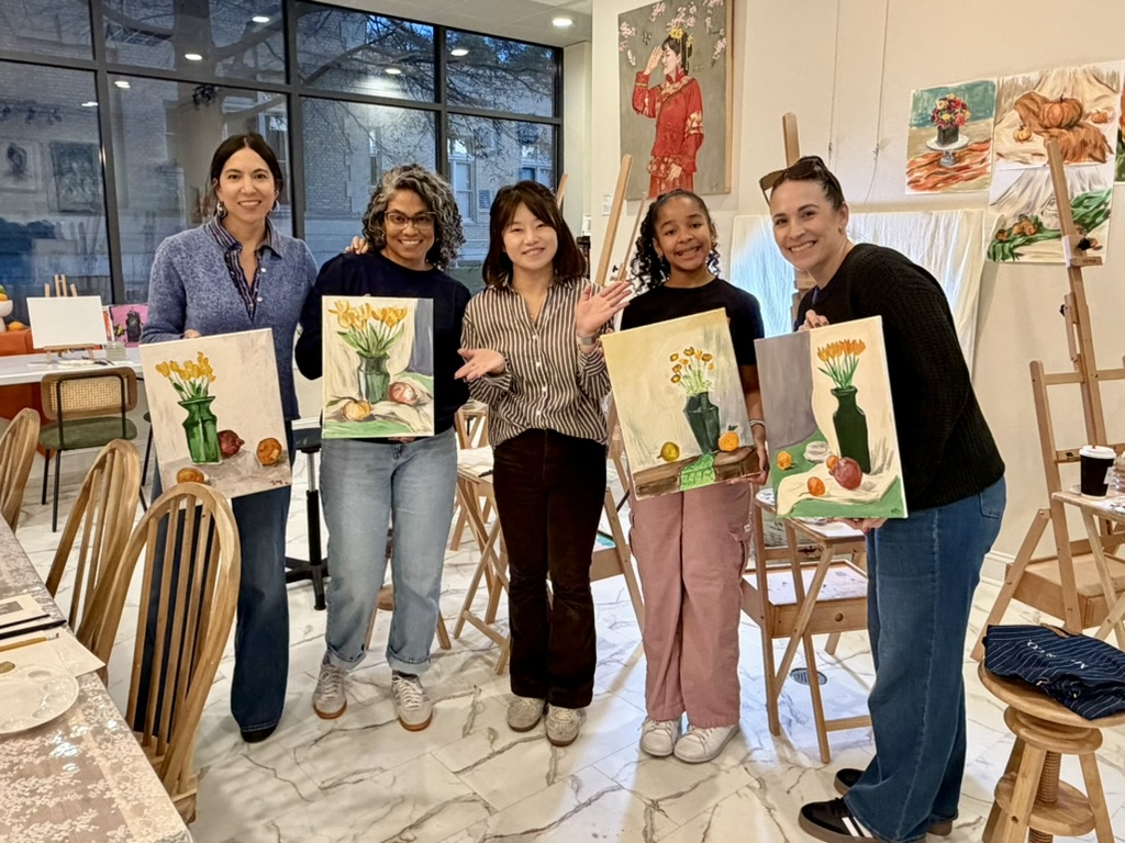 Paint & Boba at Muse & Co.