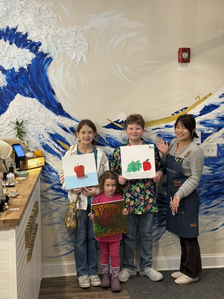 Paint & Boba at Muse & Co.