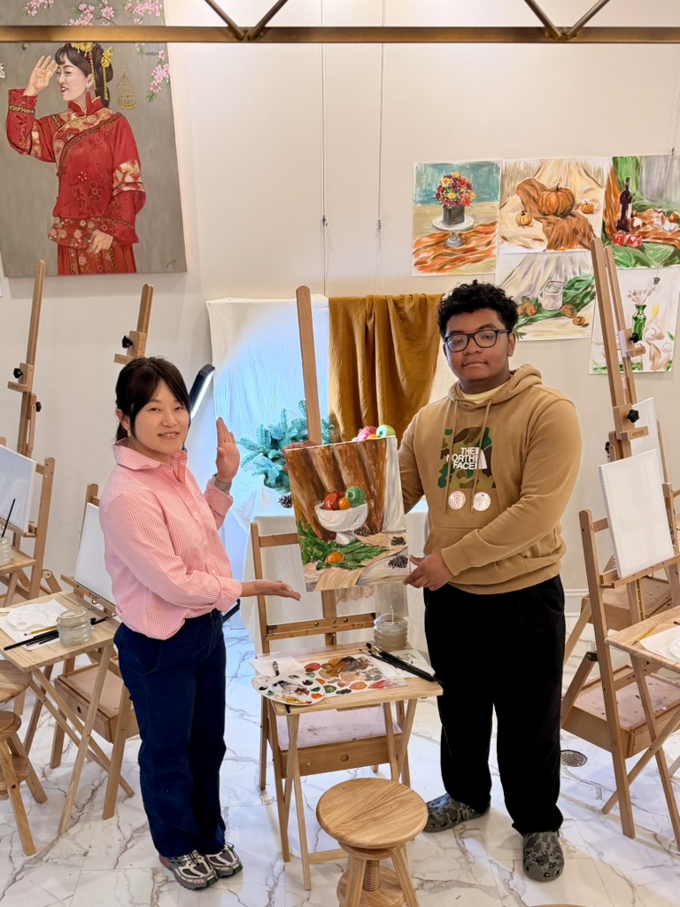 Paint & Boba at Muse & Co.
